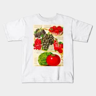 Vintage Seed Store Catalogue Kids T-Shirt